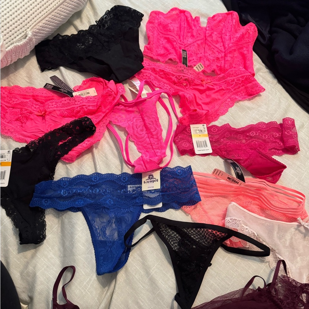 New with tags panty lot - Victoria secret and other brands sz small